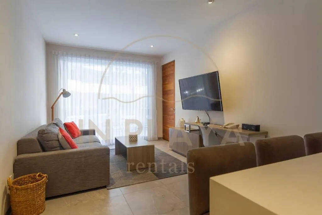 Apartment Luxury 2Br 2Ba, Sauna, Cinema, Rooftop Pool Playa del Carmen Mexico